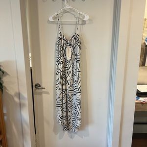 Saltwater Luxe Lunna Fresh Palms Midi Tank Dress